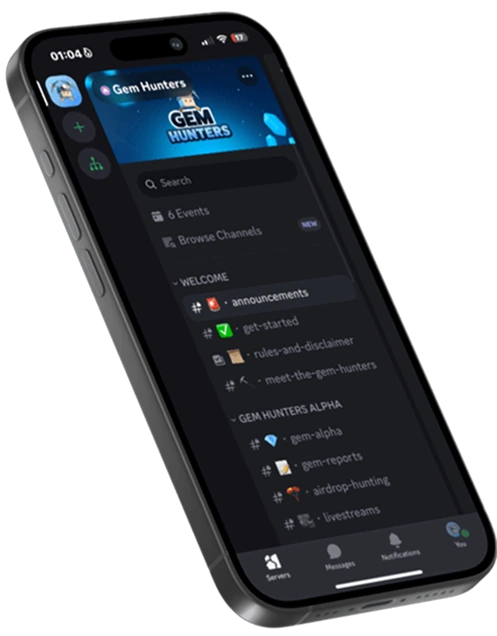 Iphone mockup - Crypto Club